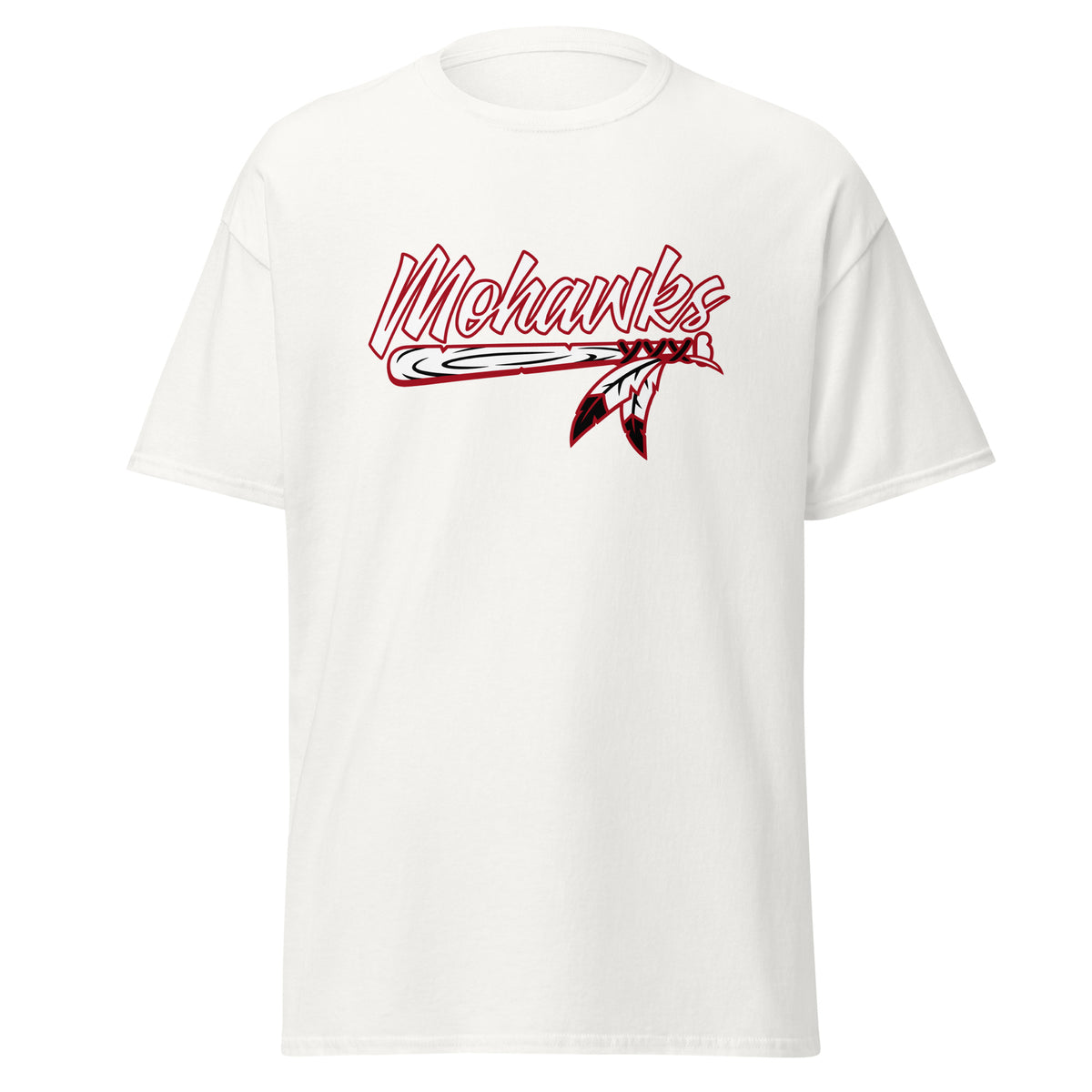 Classic | T-Shirt | Mohawks Baseball 8u | Emblem Logo