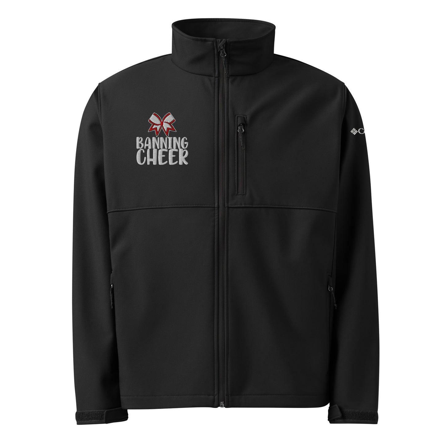 Signature | Columbia Soft Shell Jacket | BHS Coed Cheer | Banning Cheer Logo