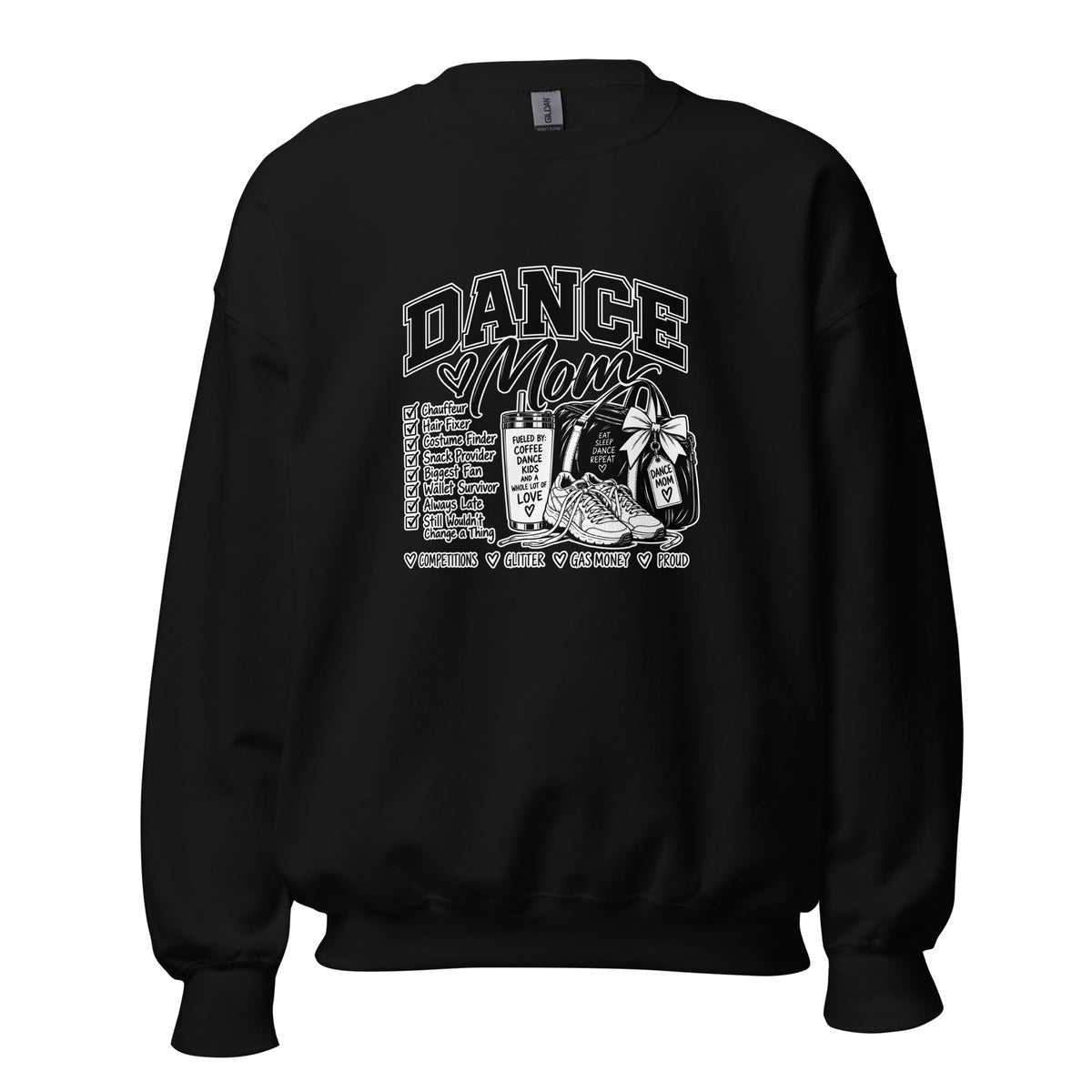 Classic | Sweatshirt | Dance Life | Mom Crest Logo