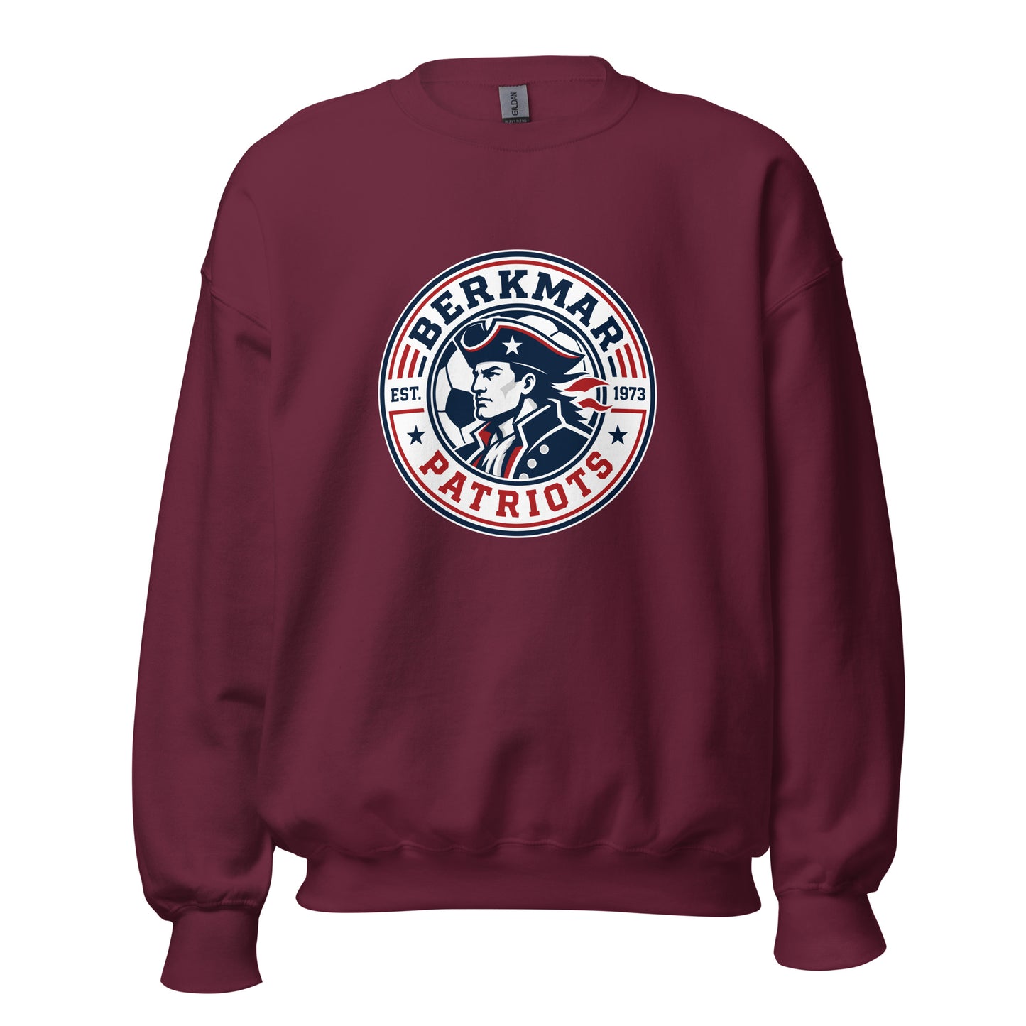 Classic | Sweatshirt | Berkmar High School Soccer | Badge Logo