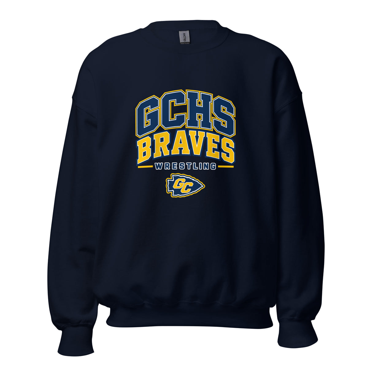 Classic | Sweatshirt | Grant County High School Wrestling | Vanguard Logo