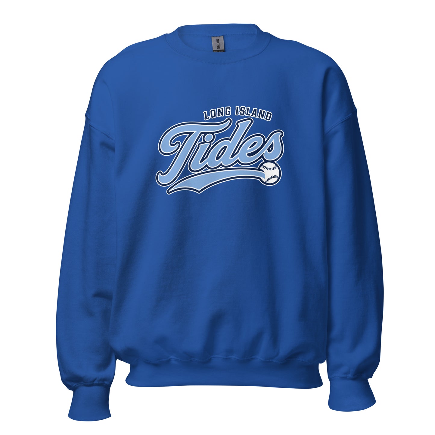 Classic | Sweatshirt | Long Island Tides Baseball | Athletics Logo
