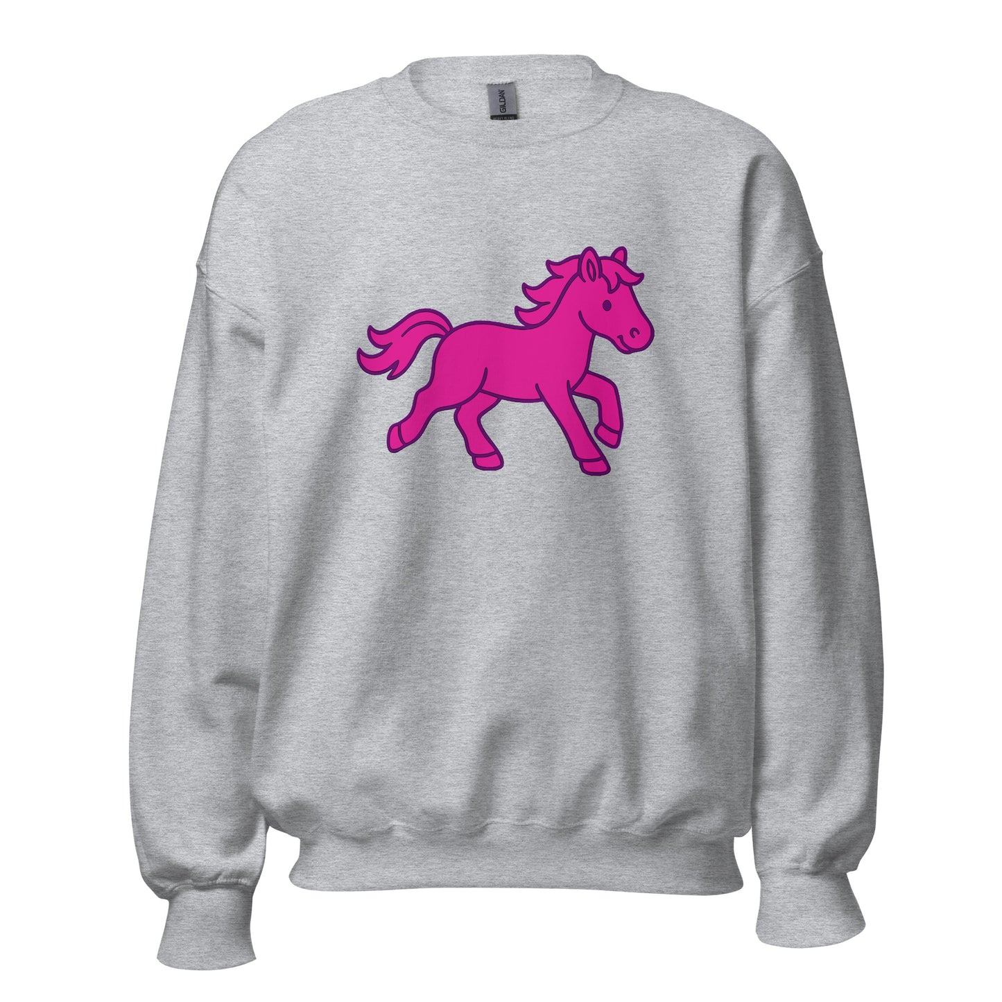 Classic | Sweatshirt | Pink Pony Athletic Club | Mascot Logo