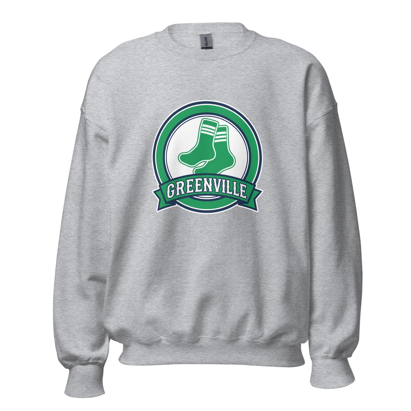 Classic | Sweatshirt | Greenville Sox | Badge Logo