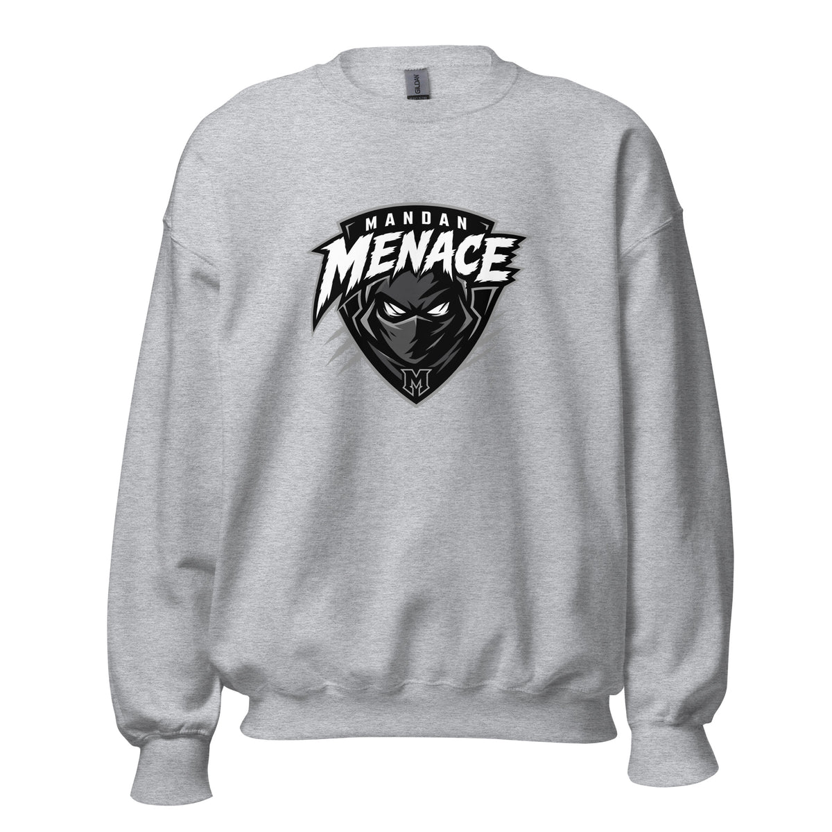 Classic | Sweatshirt | Mandan Menace | Shield Logo