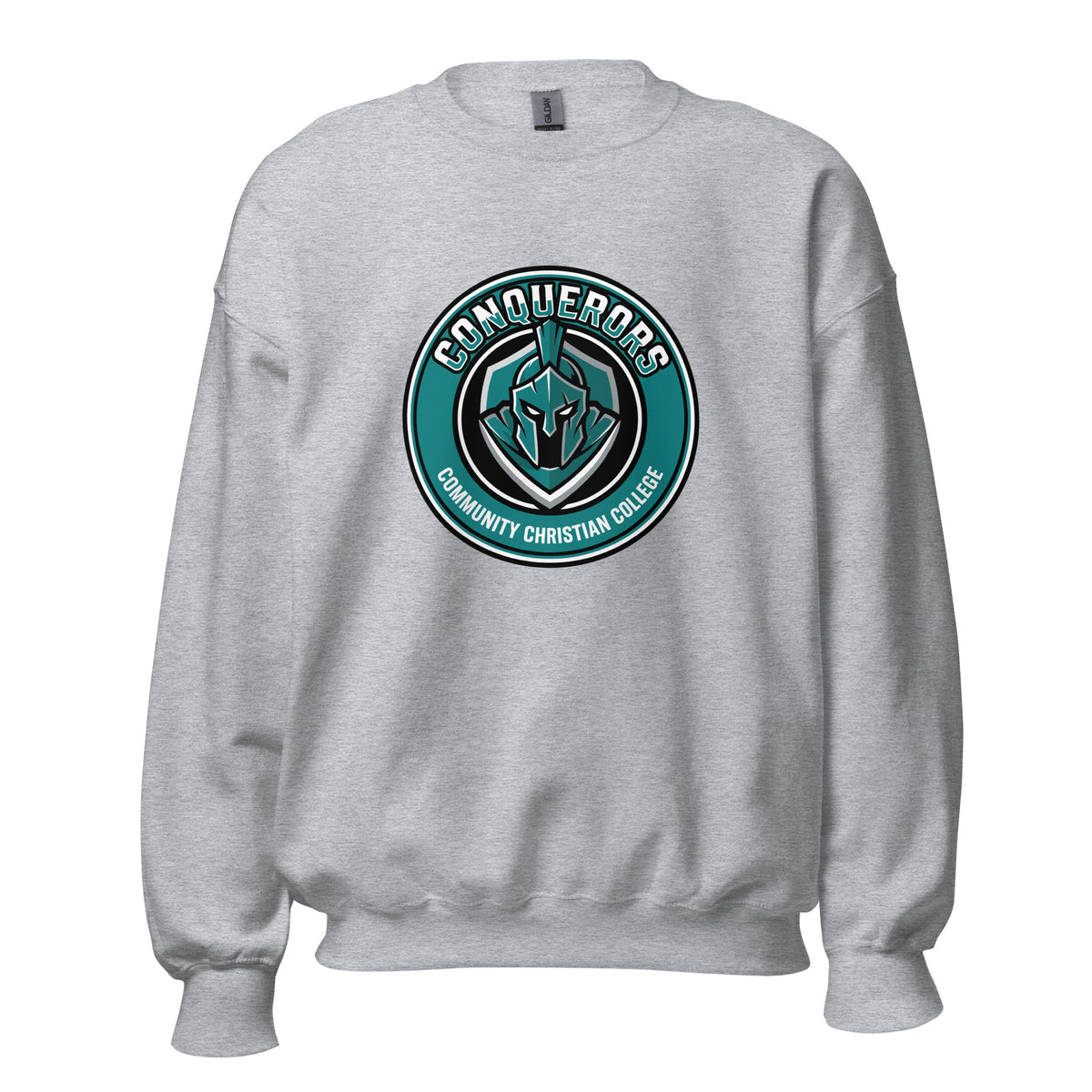 Classic | Sweatshirt | Community Christian College | Badge Logo