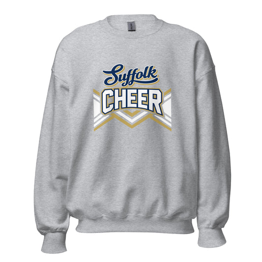 Classic | Sweatshirt | Suffolk University Cheerleading | Vanguard Logo