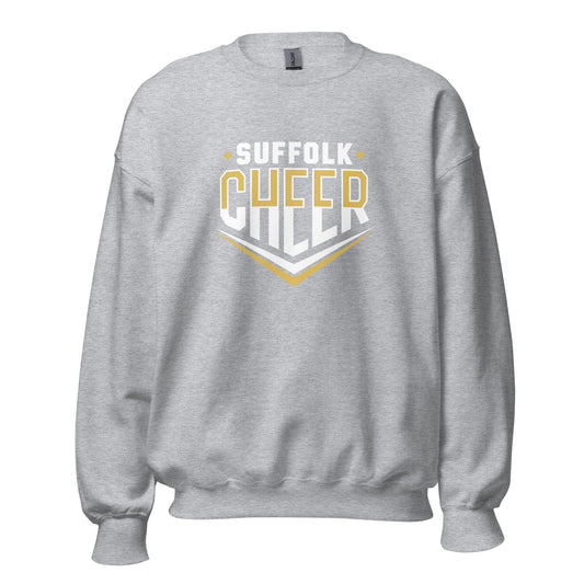 Classic | Sweatshirt | Suffolk University Cheerleading | Emblem Logo