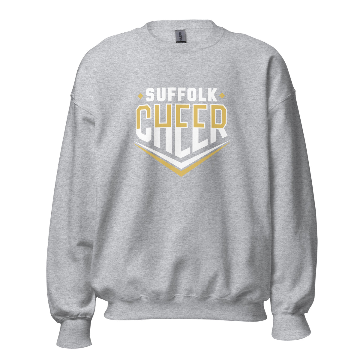 Classic | Sweatshirt | Suffolk University Cheerleading | Emblem Logo