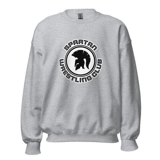 Classic | Sweatshirt | Spartan Wrestling Club | Crest Logo