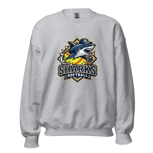 Classic | Sweatshirt | Sharks Diamond Sports | Crest Logo
