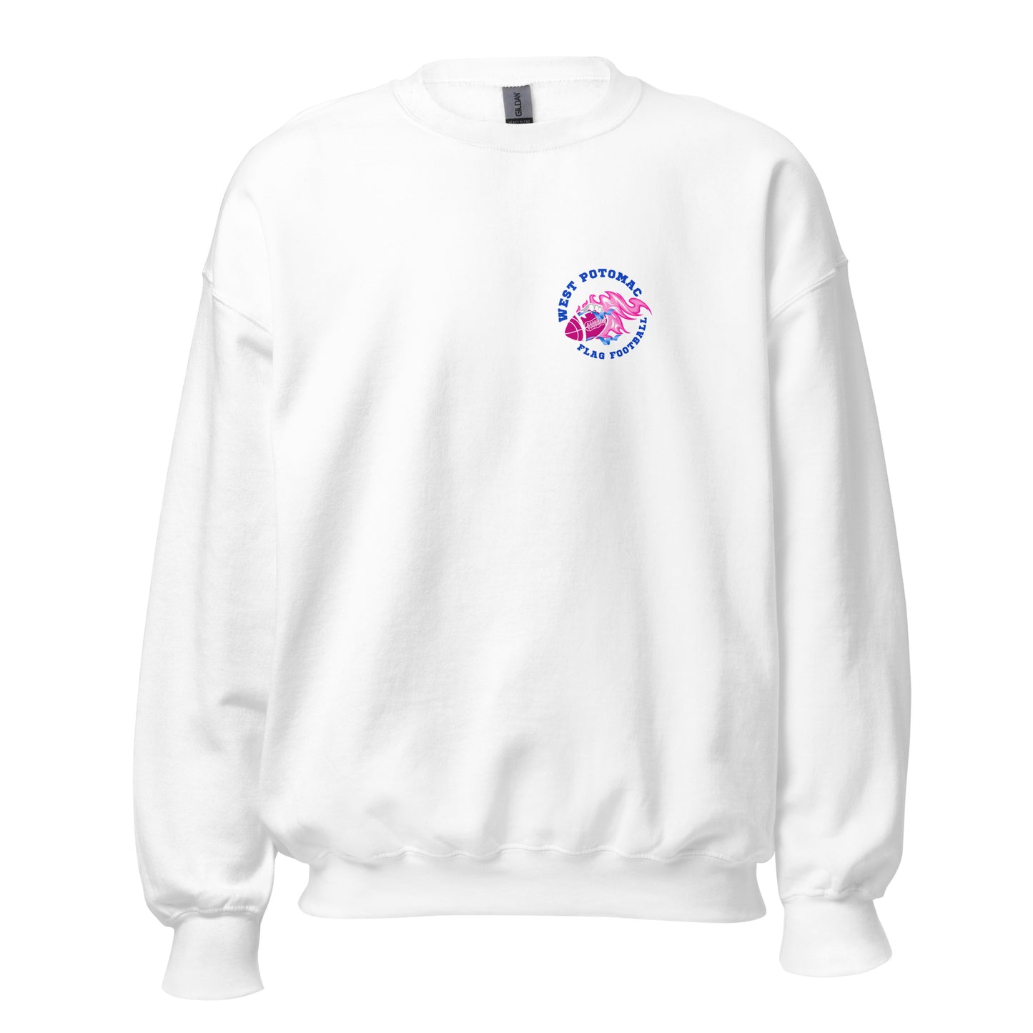 Classic | Sweatshirt | West Potomac Flag Football | Emblem Logo