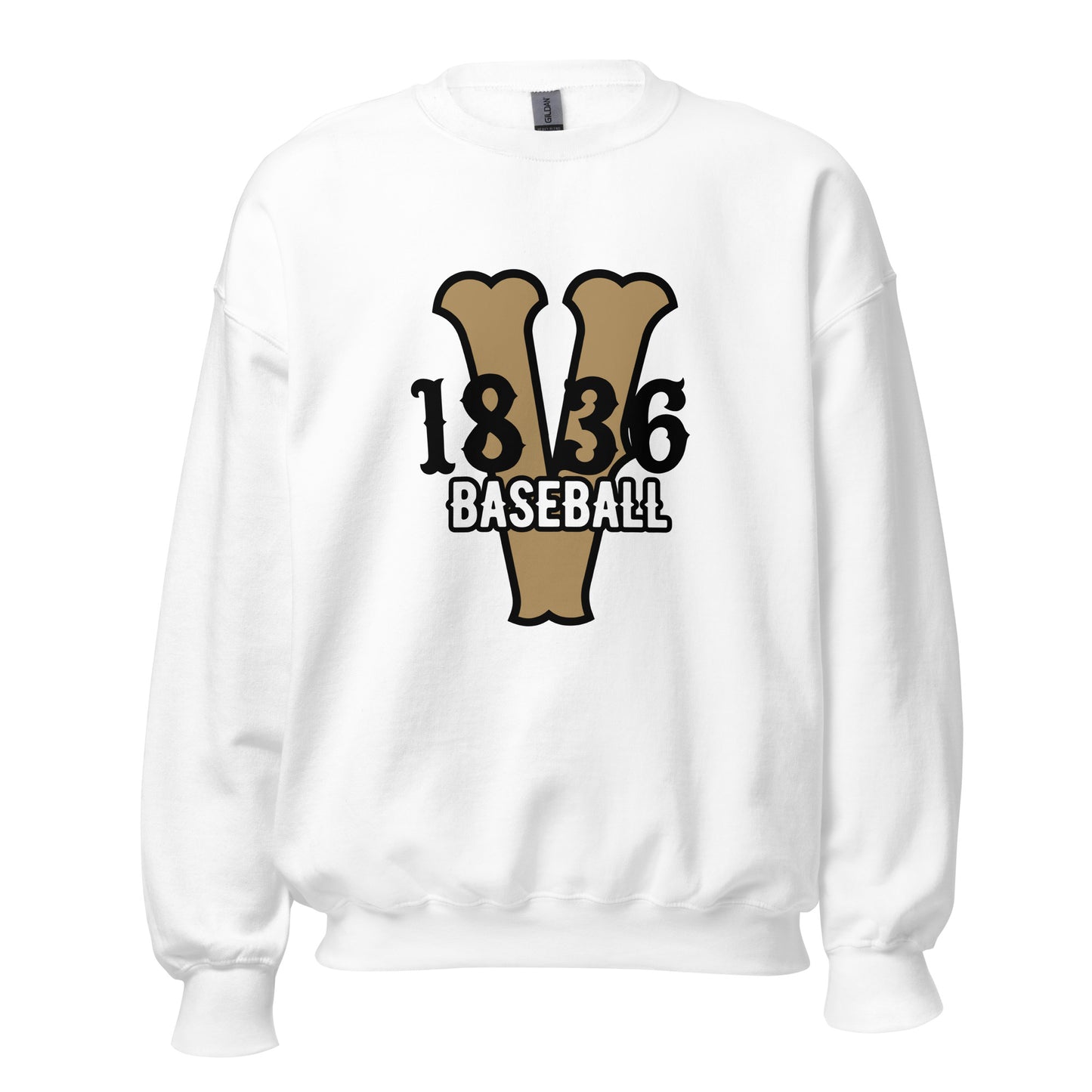 Classic | Sweatshirt | 1836 Volunteers Baseball | Crest Logo