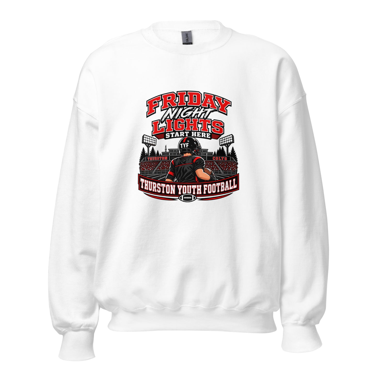 Classic | Sweatshirt | Thurston Youth Football | Vanguard Logo