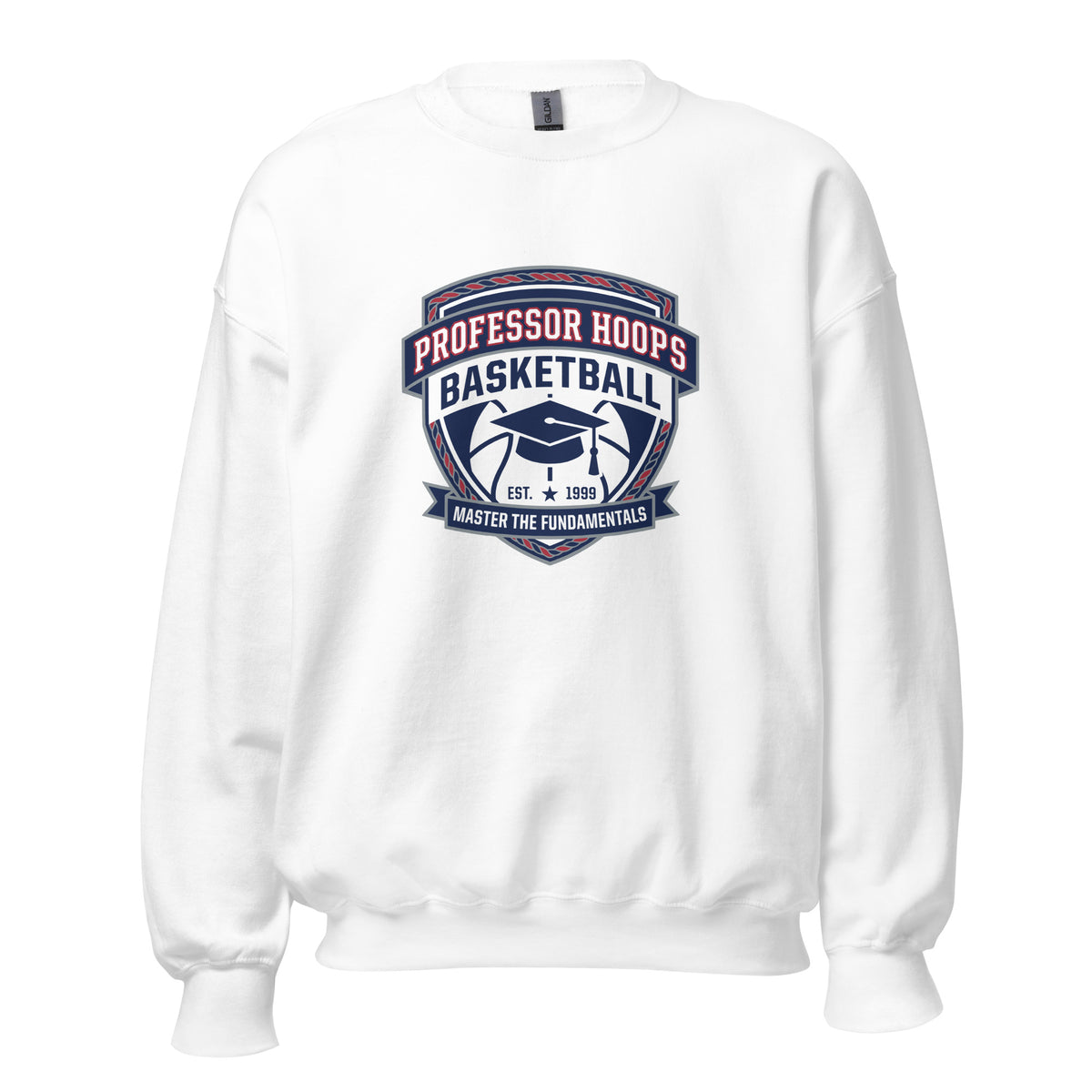 Classic | Sweatshirt | Professor Hoops Basketball | Crest Logo