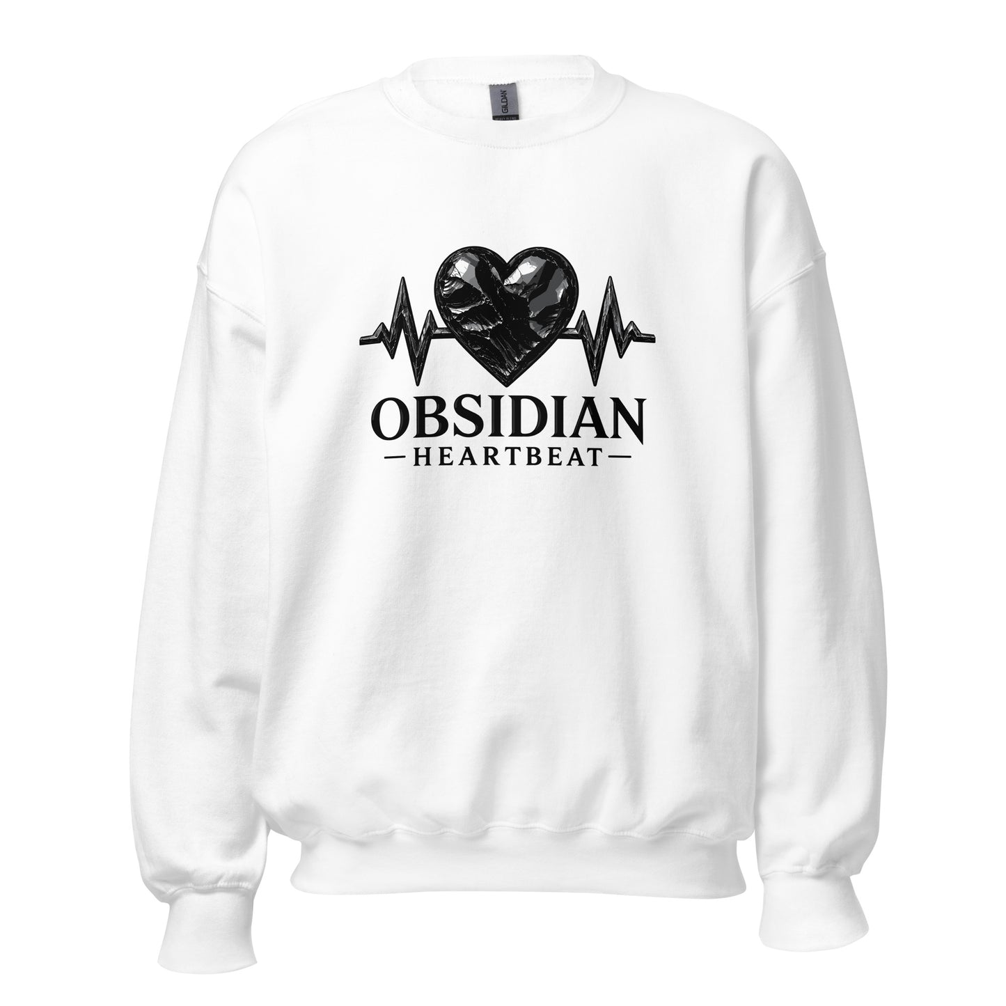 Classic | Sweatshirt | Obsidian Heartbeat | Pulse Athletics Logo
