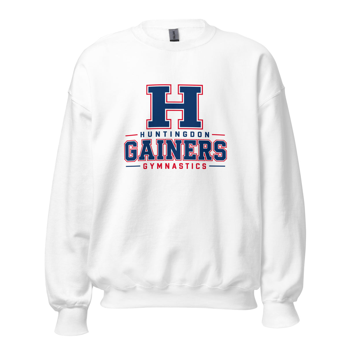 Classic | Sweatshirt | HCC Gymnastics | Gainers Emblem Logo