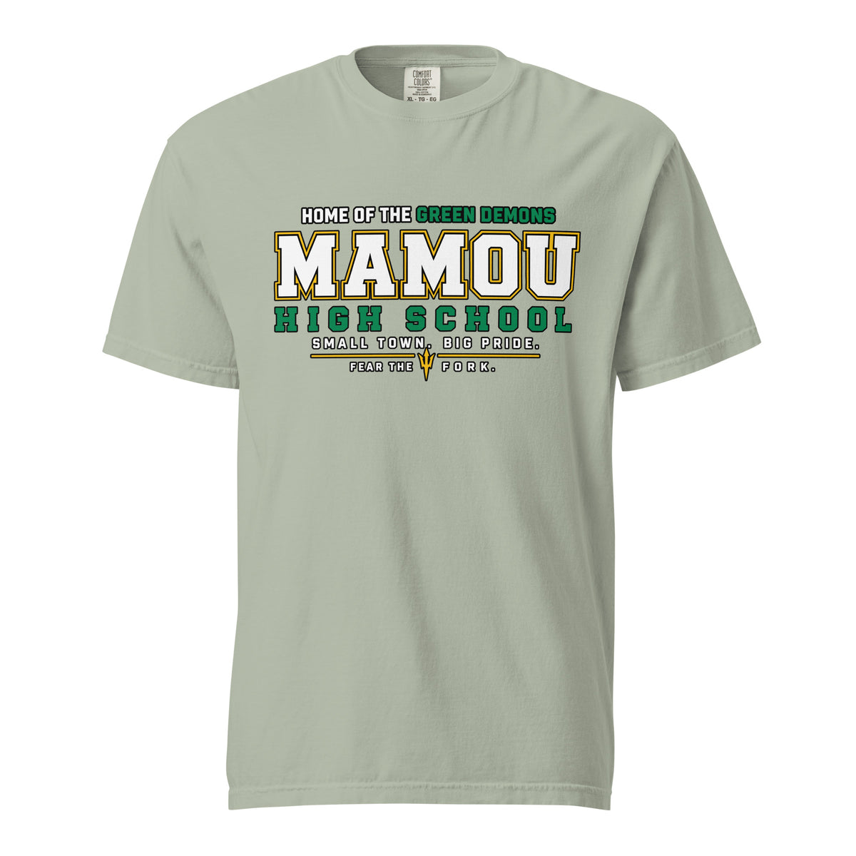 Signature | Comfort Colors T-Shirt | Mamou High School | Vanguard Logo