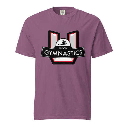 Signature | Comfort Colors T-Shirt | Union Gymnastics | Crest Logo
