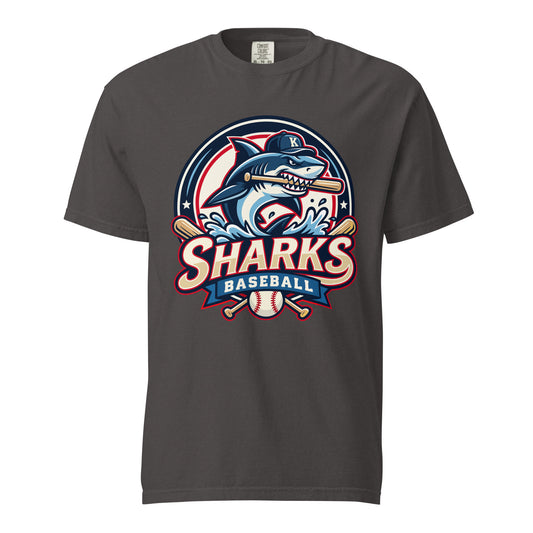 Signature | Comfort Colors T-Shirt | Sharks Diamond Sports | Emblem Logo