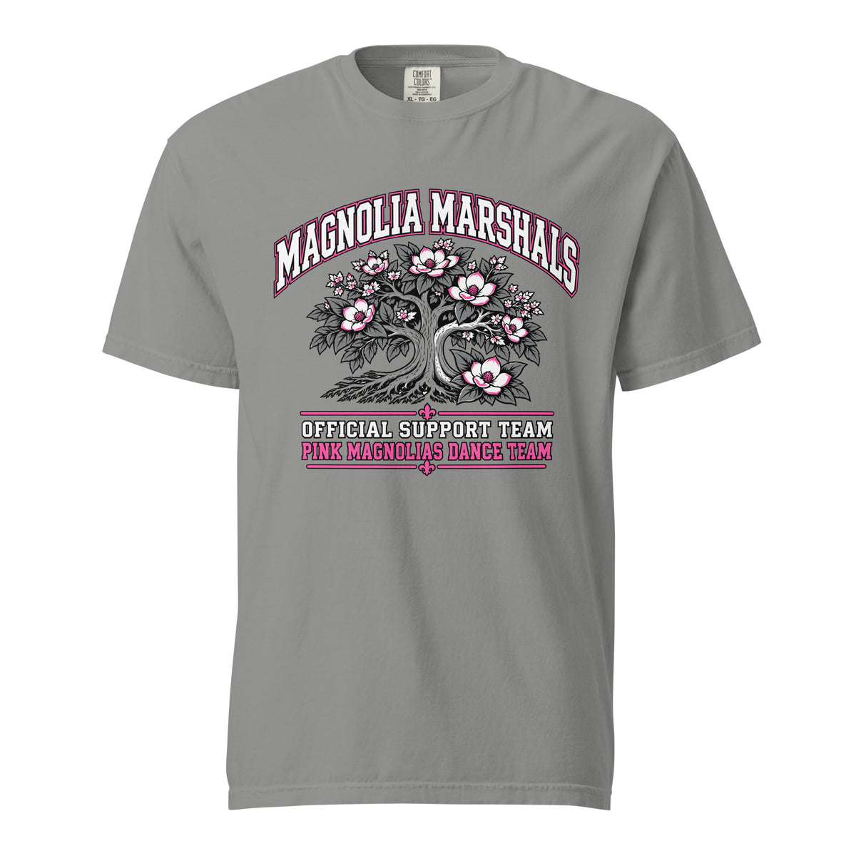Signature | Comfort Colors T-Shirt | Pink Magnolias Dance | Crest Logo