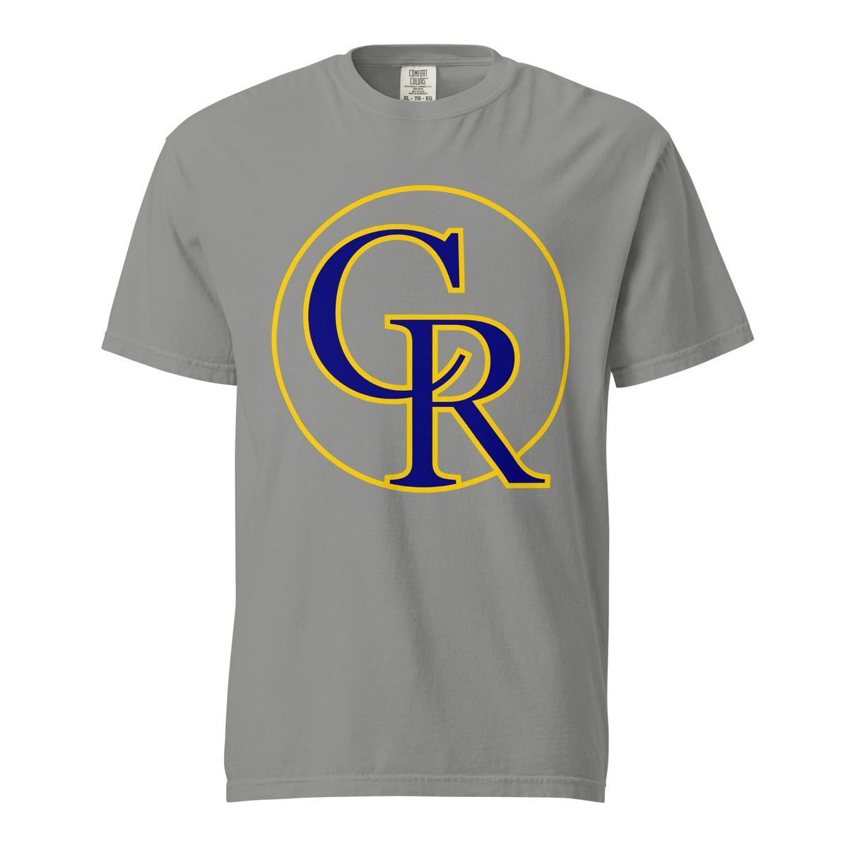 Signature | Comfort Colors T-Shirt | Chestnut Ridge Lions Football | Crest Logo