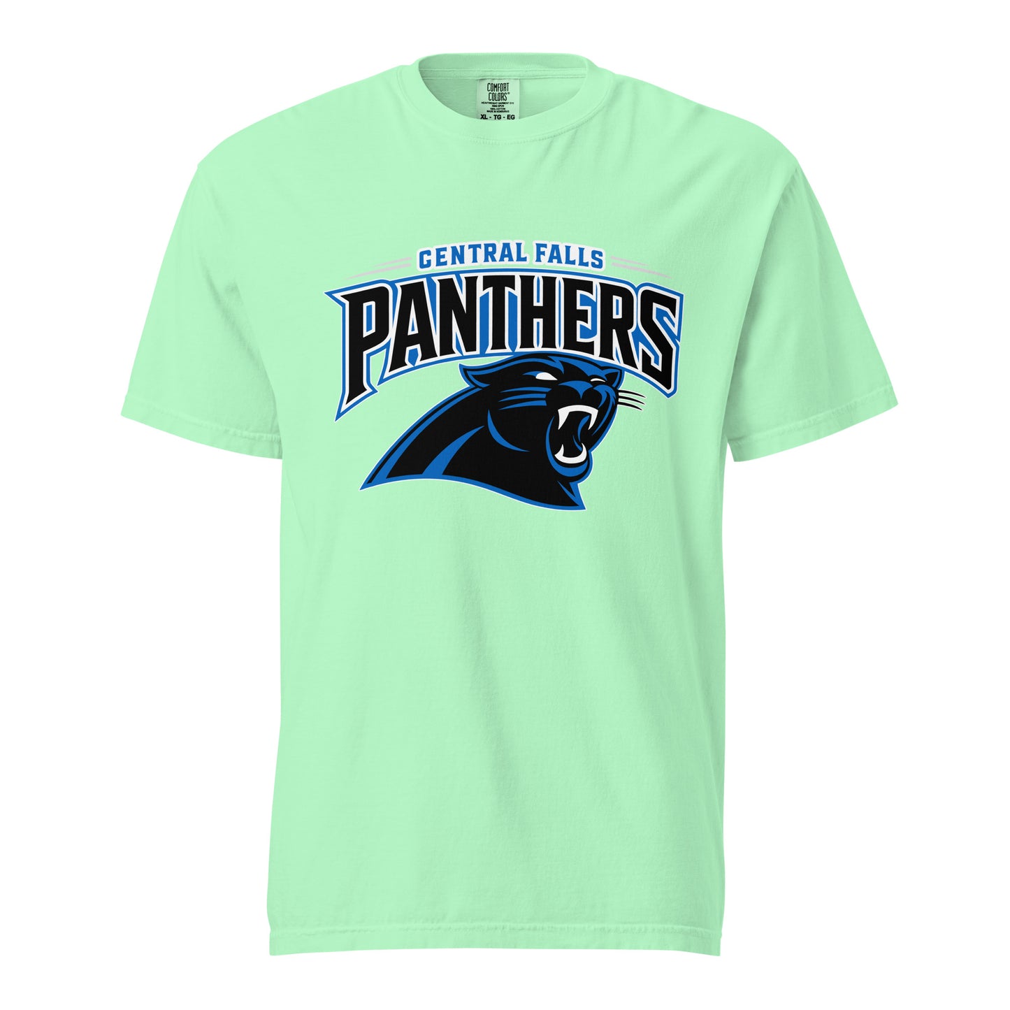 Signature | Comfort Colors T-Shirt | Central Falls Panthers | Emblem Logo
