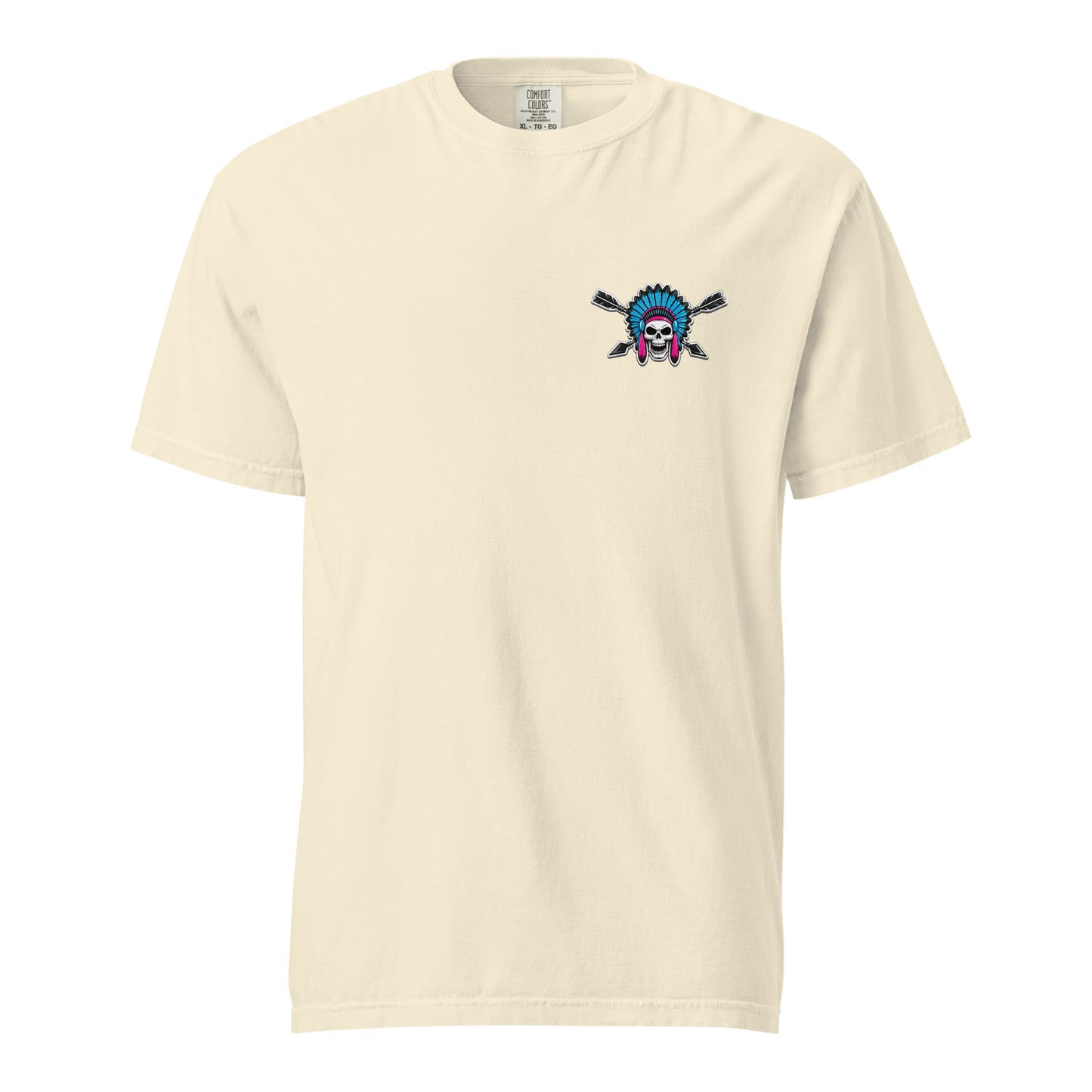 Signature | Comfort Colors T-Shirt | Savage Softball | Chief Skullcrest Logo