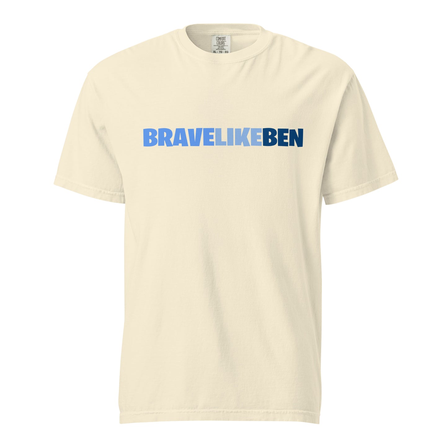 Signature | Comfort Colors T-Shirt | Brave Like Ben | Workmark Logo