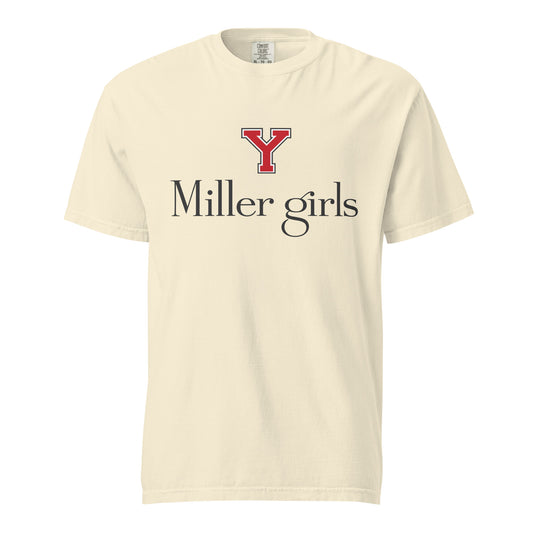 Signature | Comfort Colors T-Shirt | Yukon Student Council | Miller Girls Logo