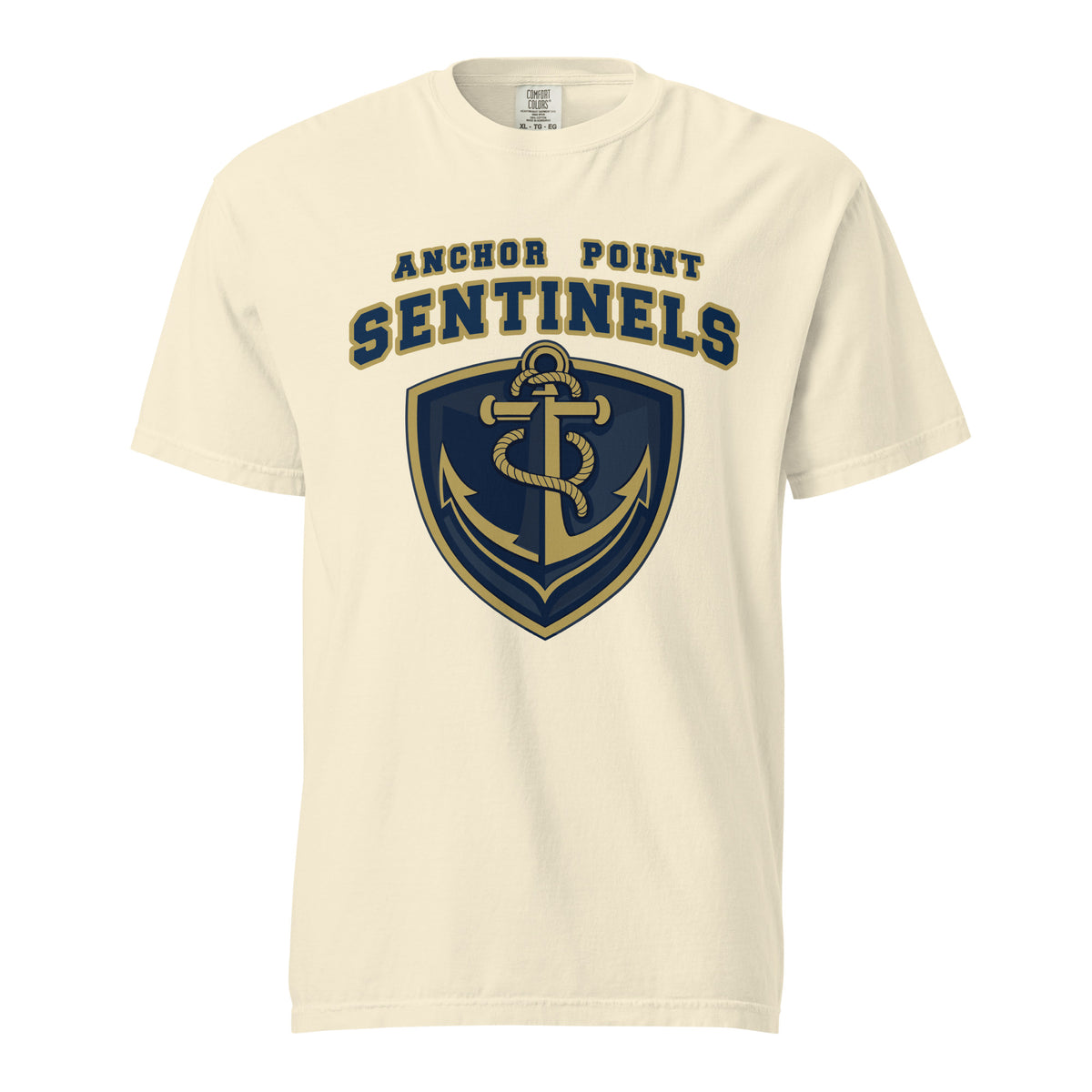 Signature | Comfort Colors T-Shirt | Anchor Point | Shield Logo
