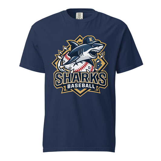Signature | Comfort Colors T-Shirt | Sharks Diamond Sports | Valor Logo