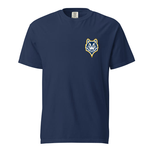 Signature | Comfort Colors T-Shirt | Highland youth football and cheer | Mascot Logo