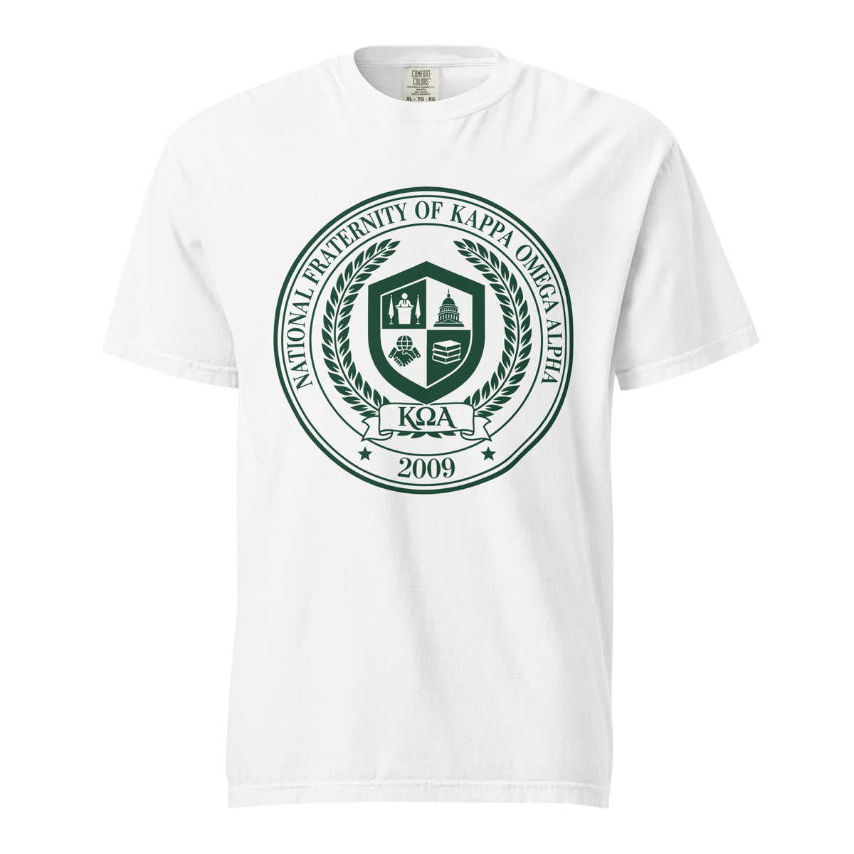 Signature | Comfort Colors T-Shirt | Kappa Omega Alpha | Badge Logo