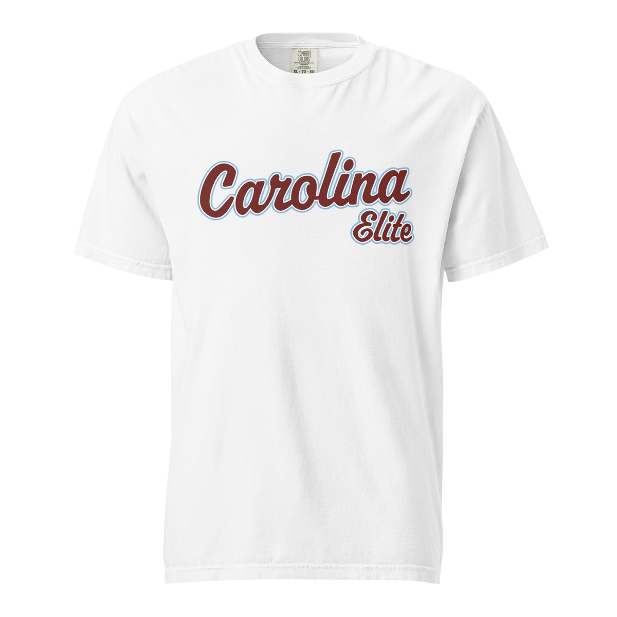 Signature | Comfort Colors T-Shirt | Carolina Elite-Shields | Modern Script Logo
