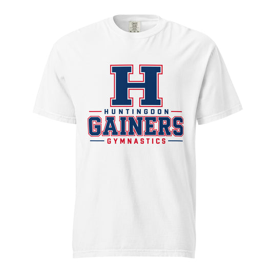 Signature | Comfort Colors T-Shirt | HCC Gymnastics | Gainers Emblem Logo