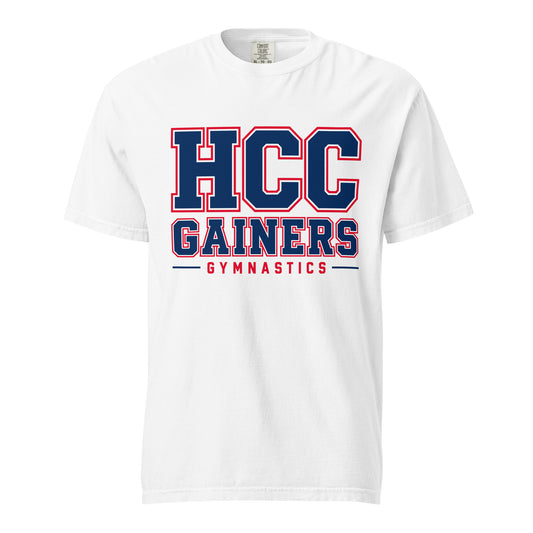 Signature | Comfort Colors T-Shirt | HCC Gymnastics | Vanguard Logo
