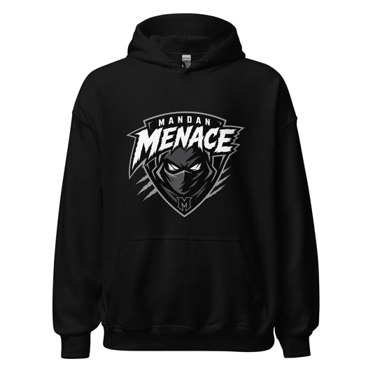 Classic | Hoodie | Mandan Menace | Shield Logo