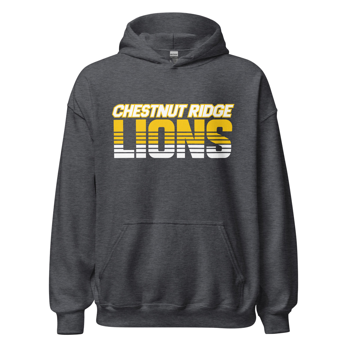 Classic | Hoodie | Chestnut Ridge Lions Football | Script Logo