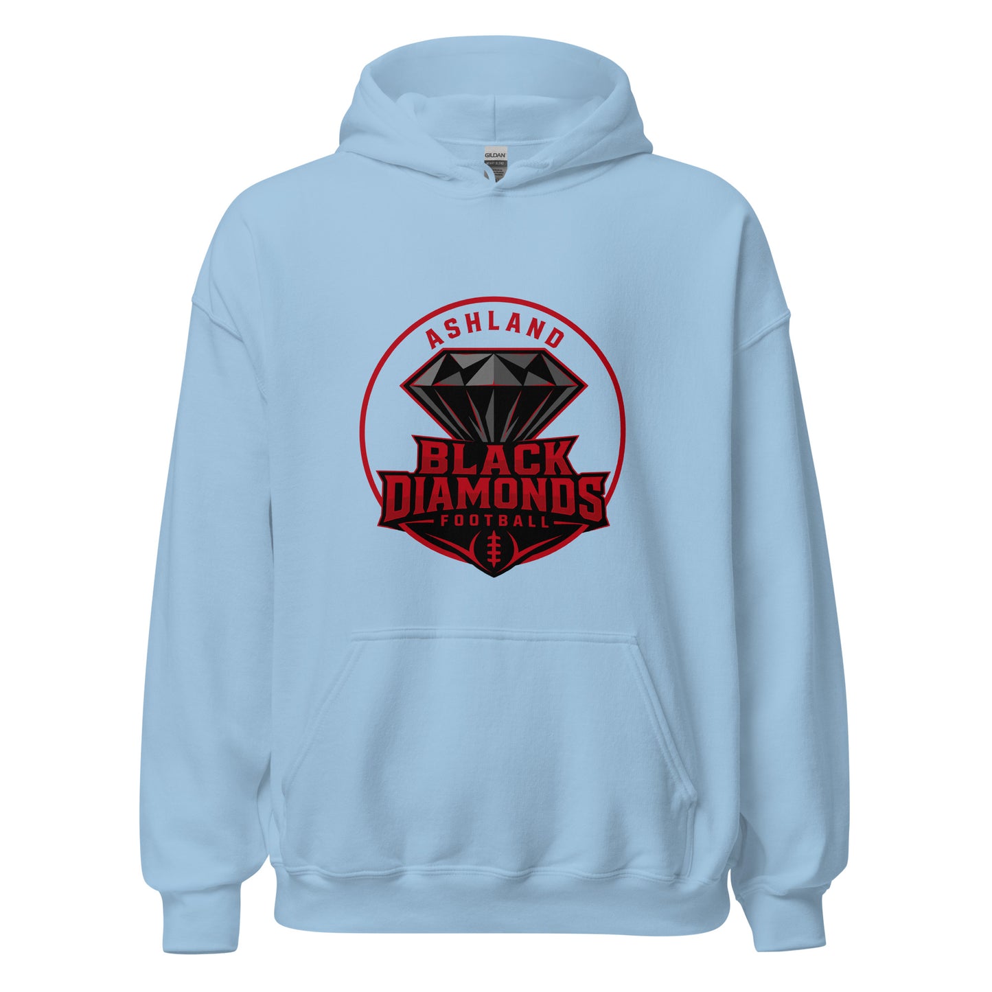 Classic | Hoodie | Ashland Black Diamonds | Badge Logo
