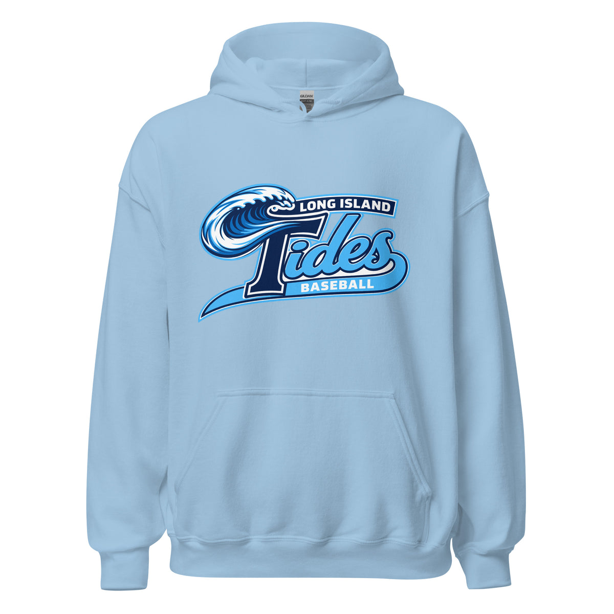 Classic | Hoodie | Long Island Tides Baseball | Ironclad Tides Logo