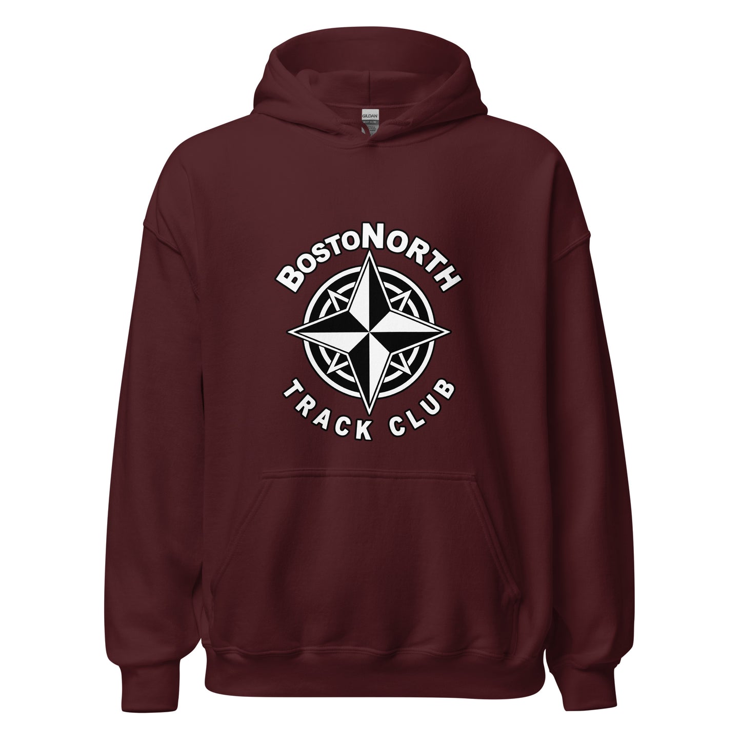 Classic | Hoodie | Boston-North Track Club | Crest Logo