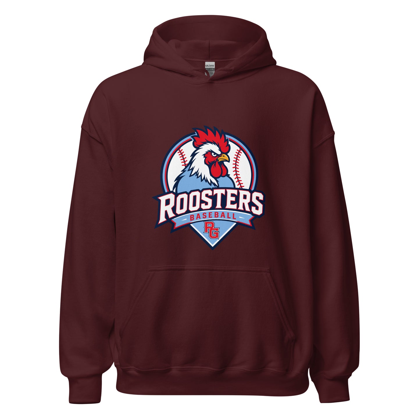 Classic | Hoodie | Rooster Nation | Athletic Crest Logo