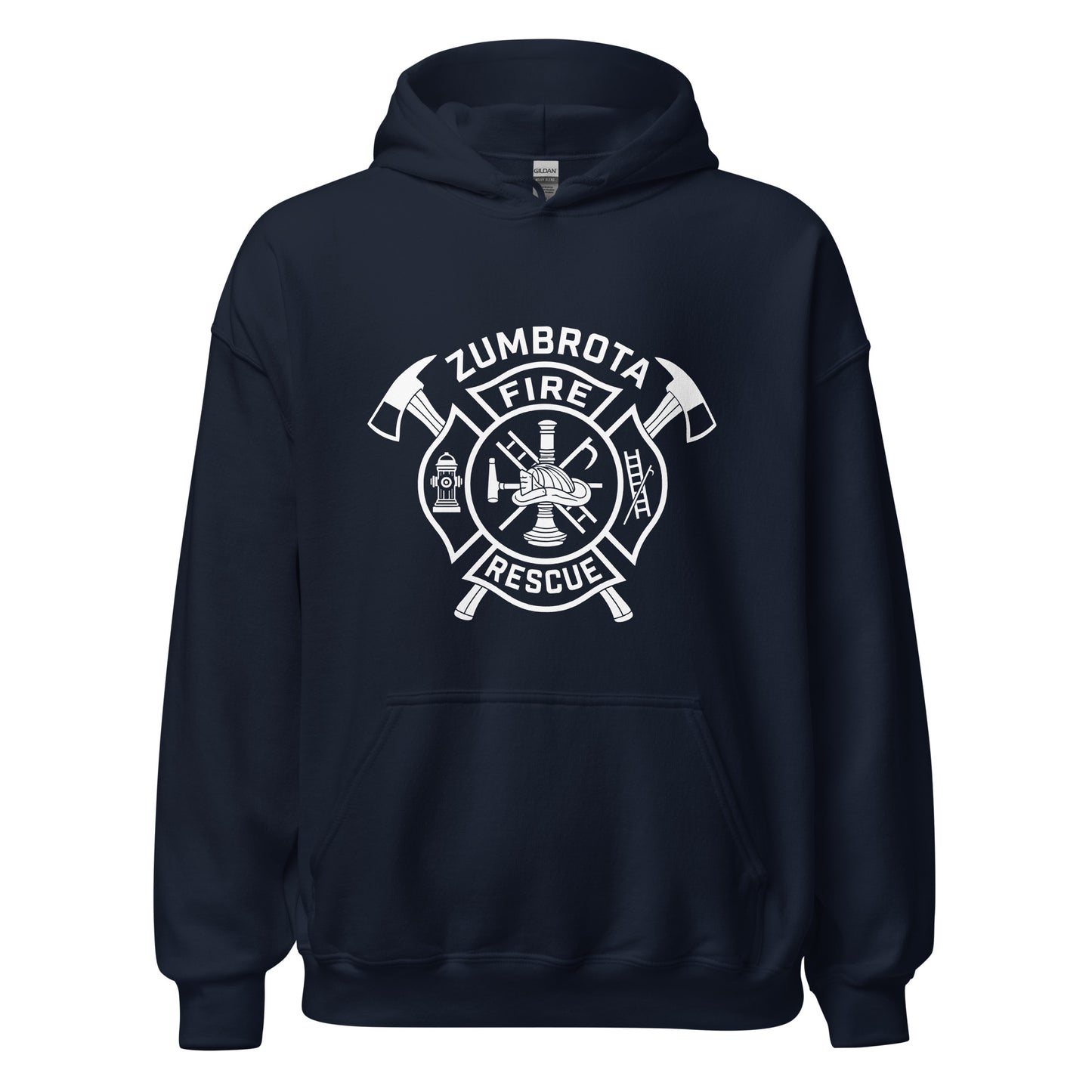 Classic | Hoodie | Zumbrota Fire Department | Crest Logo