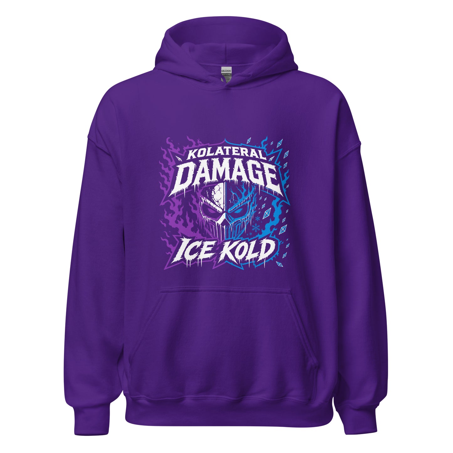 Classic | Hoodie | Kolateral Damage E-Sports | Ice Kold Crest Logo