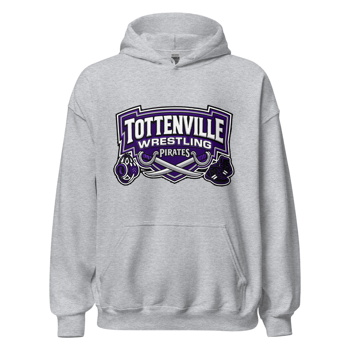 Classic | Hoodie | Tottenville wrestling club | Vanguard Logo