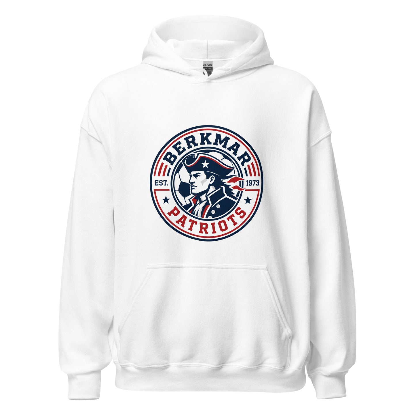 Classic | Hoodie | Berkmar High School Soccer | Badge Logo