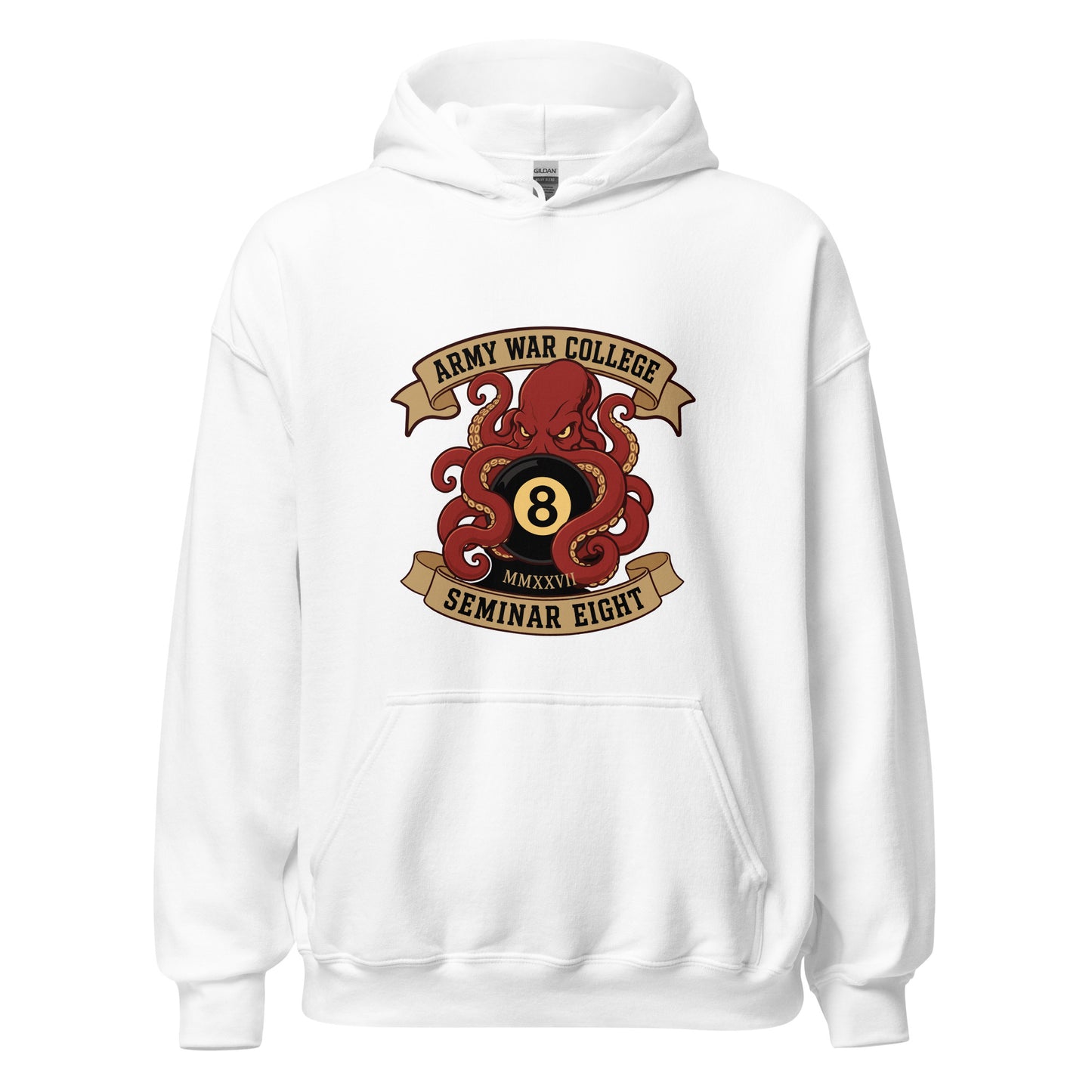 Classic | Hoodie | Army War College (Seminar 8) | Crest Logo