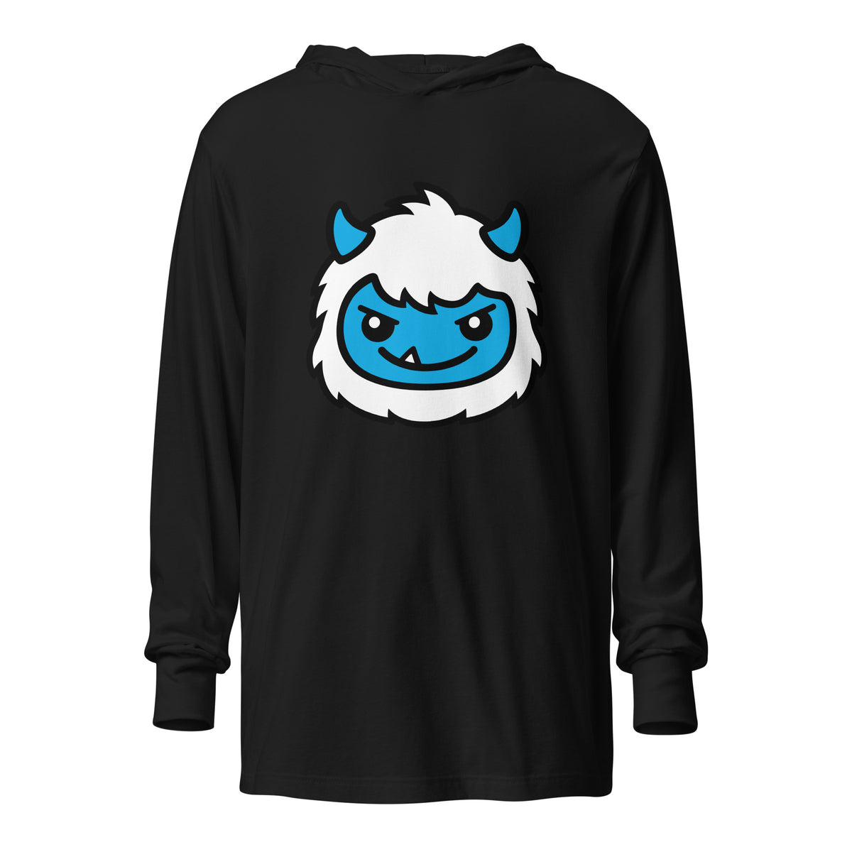 Performance | Hooded Long Sleeve T Shirt | Yetis Softball | Vanguard Yeti Logo