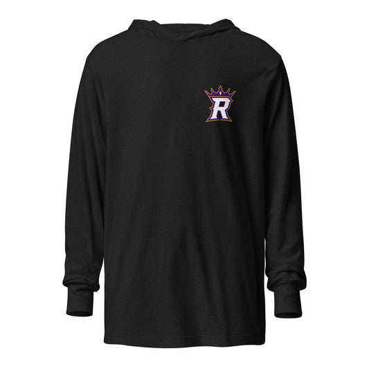 Performance | Hooded Long Sleeve T Shirt | REIGN 10U Softball | Emblem Logo